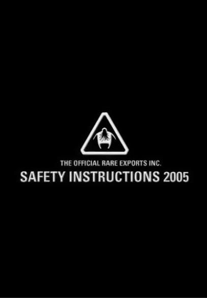 Poster The Official Rare Exports Inc. Safety Instructions 2005