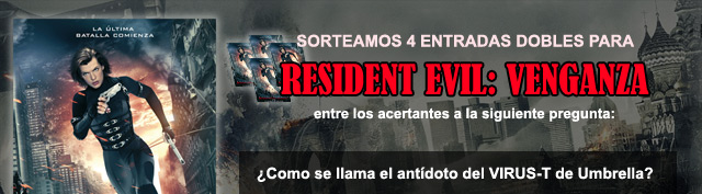 Sorteamos entradas para Resident Evil 5: Venganza