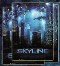 Sorteo de 5 posters de Skyline