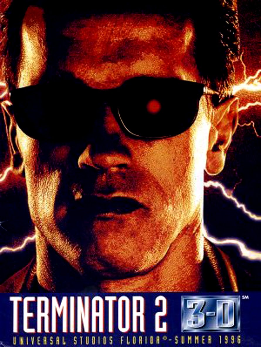 Poster Terminator 2, 3-D