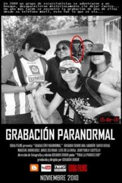 Poster Grabación Paranormal