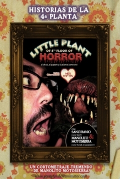 Poster Historias de la 4ª Planta: Little Plant of 4th Floor of Horror