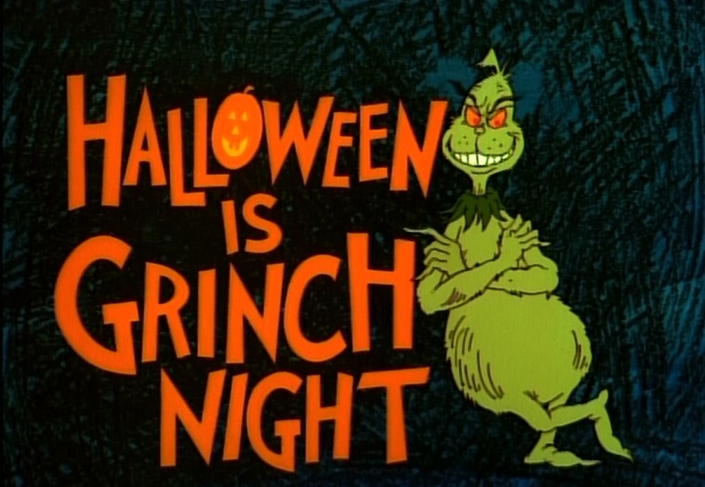 Poster Halloween Is Grinch Night