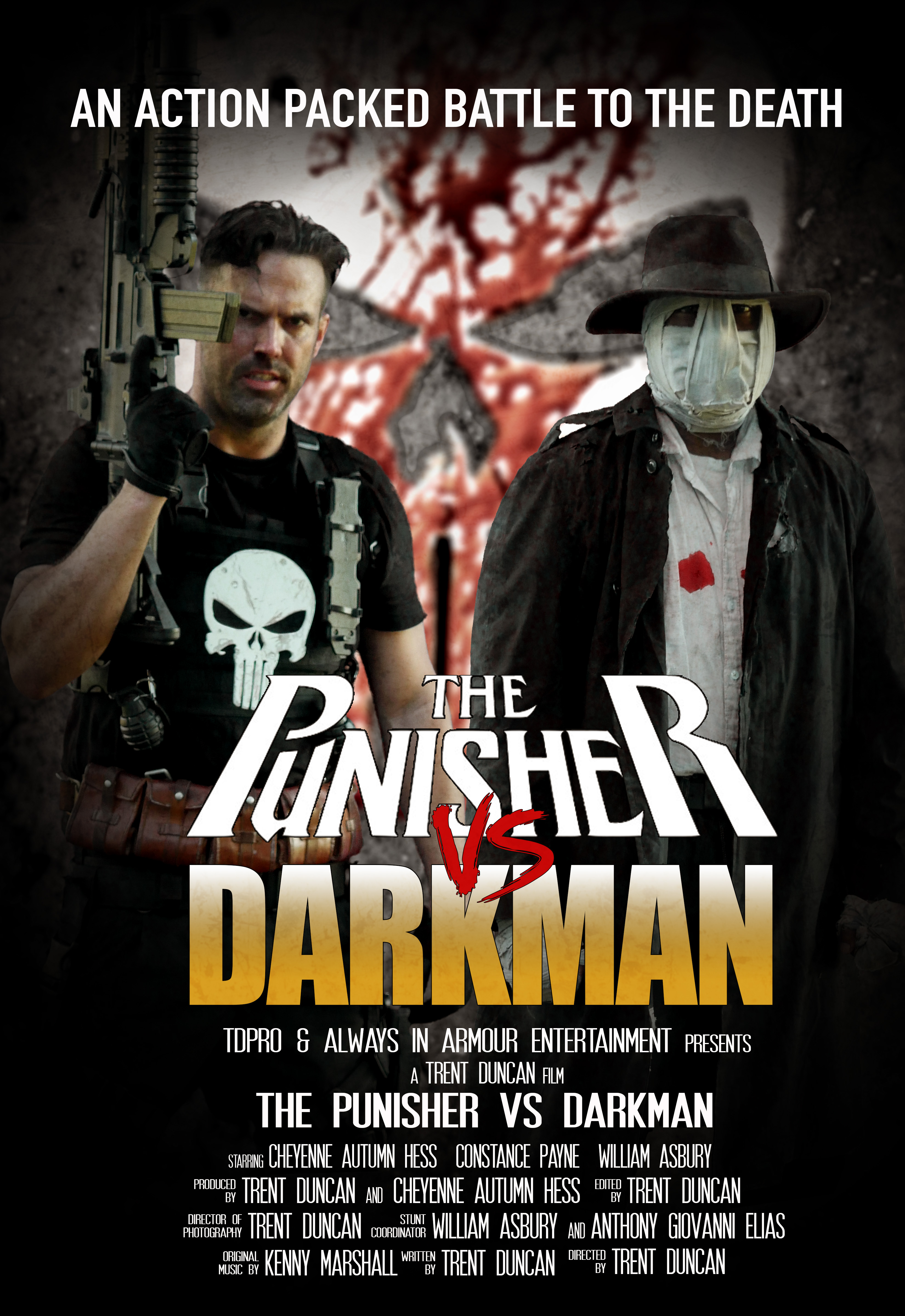 Poster Punisher v Darkman