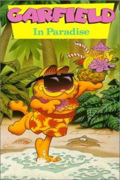 Poster Garfield en el Paraíso