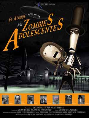 Poster El ataque de los Zombies adolescentes