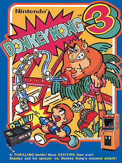 Poster Donkey Kong 3 
