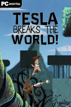 Poster Tesla Breaks the World!
