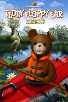 Poster Teddy Floppy Ear - Kayaking