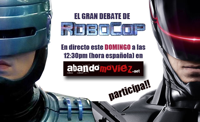 RECUERDA: Mañana el gran debate sobre Robocop... ¡en nuestro abando-podcast!