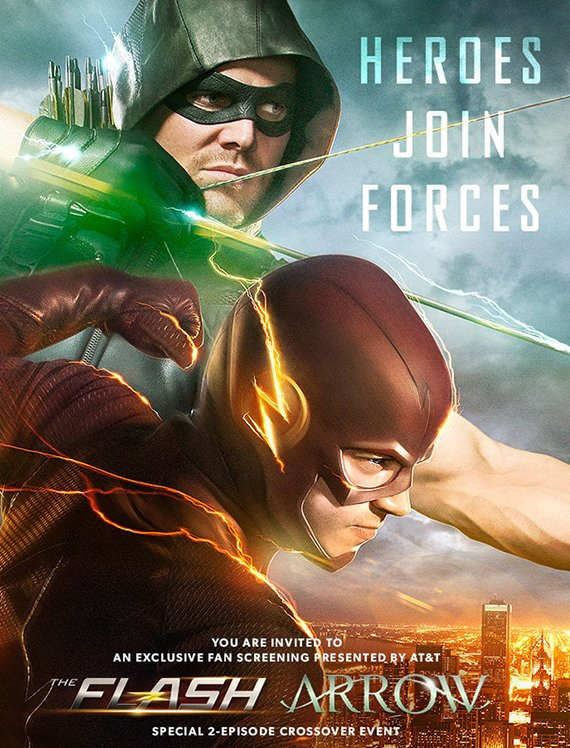 Poster y promo del crossover  de ‘The Flash y Arrow’