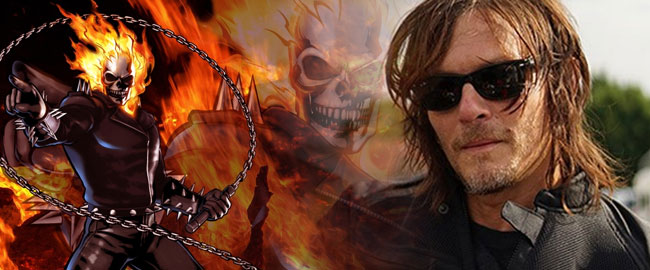 A Norman Reedus le gustaría ser ‘El Motorista Fantasma’