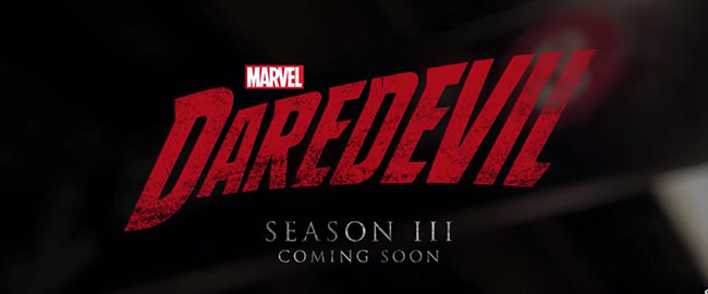 Teaser trailer de la 3ª temporada de ‘Daredevil’