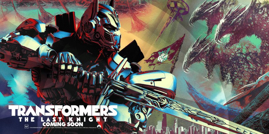 Primer cartel de ‘Transformers 5: The Last Knight’