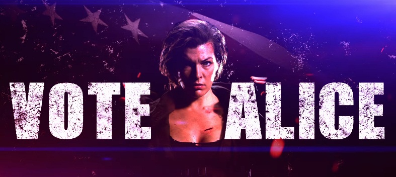 Spot para ‘Resident Evil: El Capítulo Final’ ¡Vota por Alice!