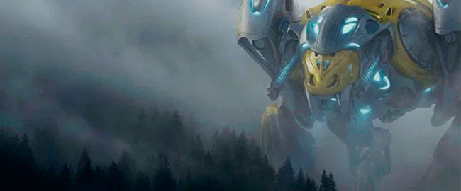 Poster de ‘Power Rangers’ con los Dinozords
