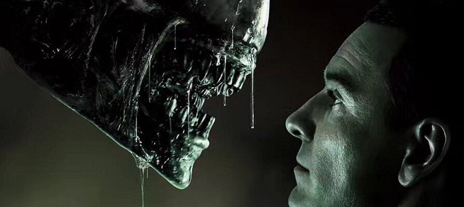 Nuevo póster de ‘Alien: Covenant’  ¡cara a cara!