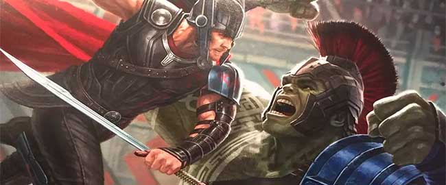 Thor y Hulk en el nuevo póster de ‘Thor 3: Ragnarok’