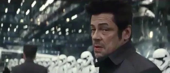 Benicio del Toro en el nuevo spot de ‘Star Wars: Los Últimos Jedi’