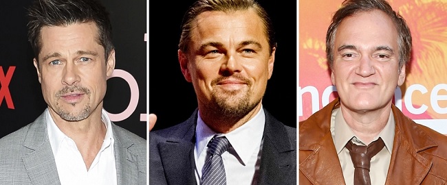 Brad Pitt y Leonardo DiCaprio protagonizarán la nueva película de Quentin Tarantino
