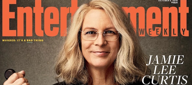 Laurie Strode en la portada de  Entertainment Weekly