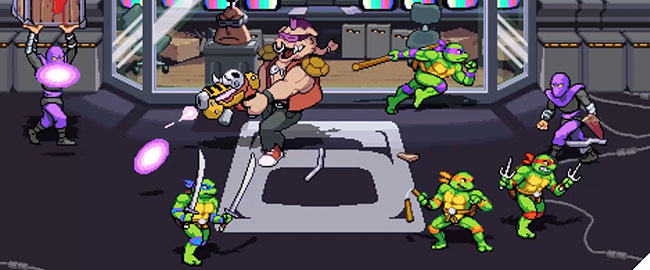 Trailer del nuevo videojuego de las “Tortugas Ninja”, retomando el estilo de la versión arcade