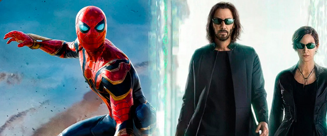 Taquilla USA: “Spider-Man: No way home” llega a los $1.000 millones mientras que “Matrix: Resurretions” decepciona