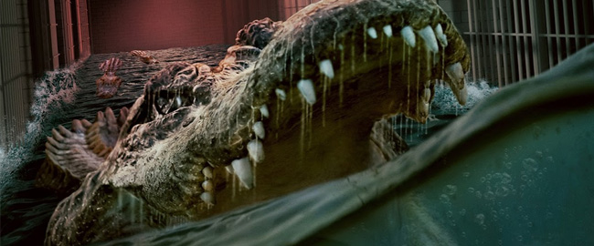 Primer póster de la película de cocodrilos “The Flood”