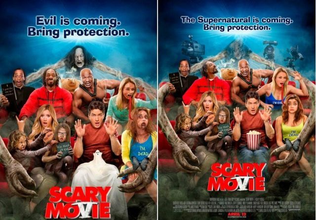 Censuran el póster de Scary Movie 5