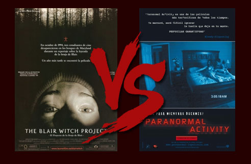 Warriors: Blair Witch Proyect vs Paranormal Activity