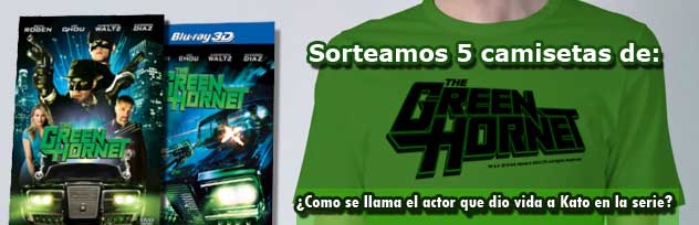 Concurso: Camisetas Green Hornet