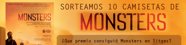 Sorteamos 10 camisetas de Monsters