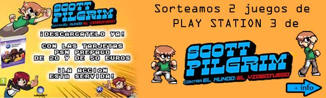 Ganadores del concurso Scott Pilgrim VS El Mundo 