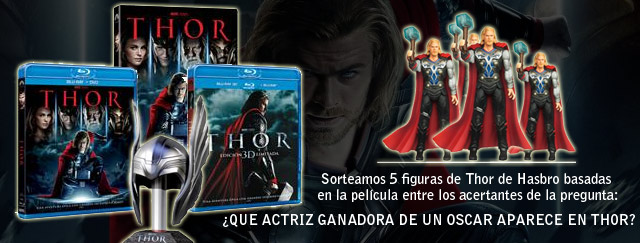 Nuevo Concurso: ¡5 figuras de Thor!