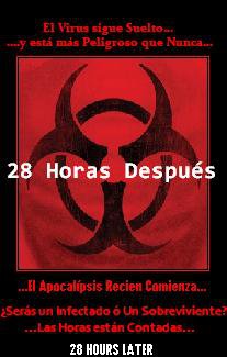 Poster 28 Horas Después