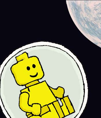 Poster 2001: A Lego Space Odyssey