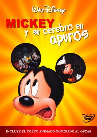 Poster Mickey y su Cerebro en Apuros