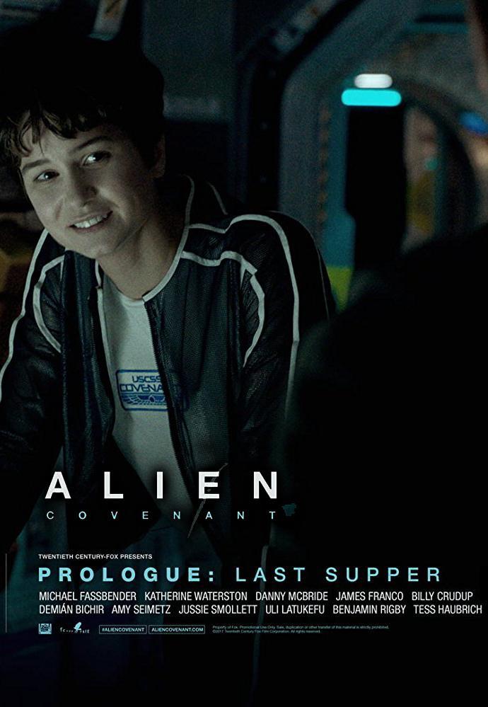 Ficha Alien: Covenant - Prólogo: La última Cena