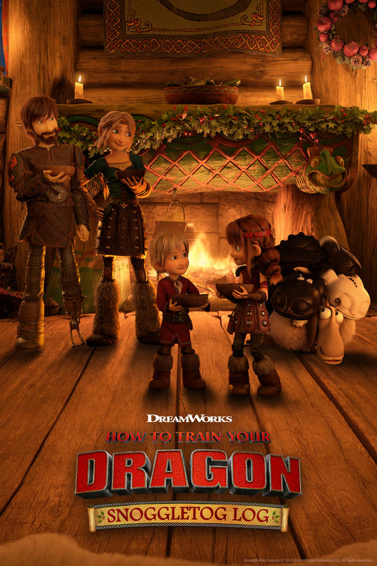 Poster Cómo Entrenar a tu Dragón: Snoggletog Log