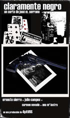 Poster Claramente negro