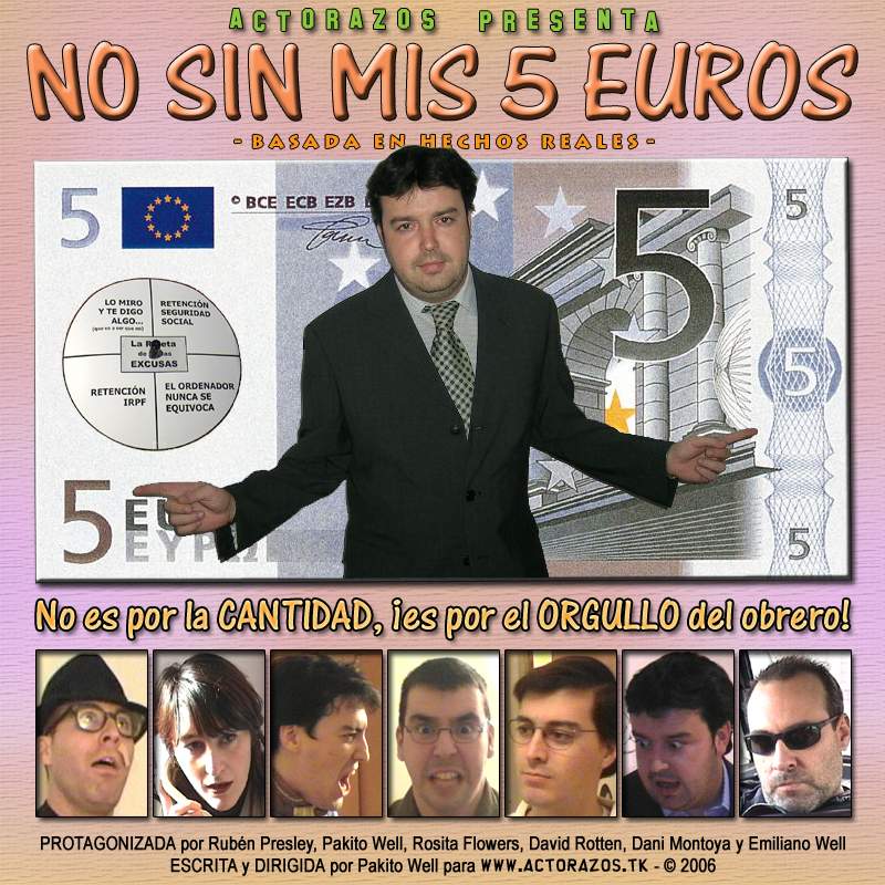 Poster No sin mis 5 Euros