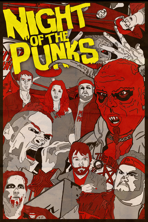 Poster Night of the Punks