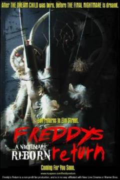 Poster Freddy Regresa. La Pesadilla Renace
