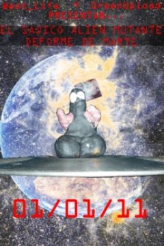 Poster El Sádico Alien Mutante Deforme de Marte