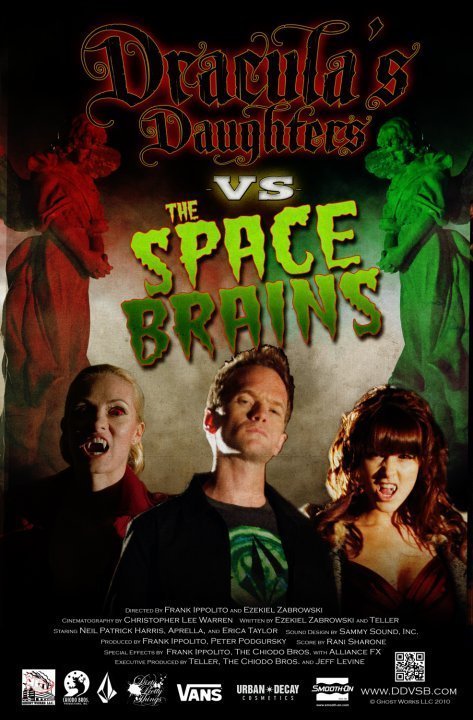 Poster Dracula´s Daughters vs. the Space Brains