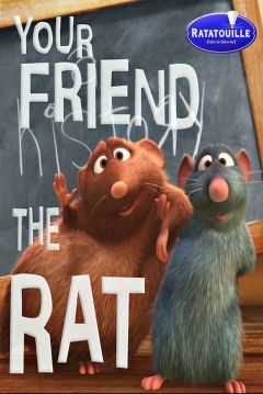 Poster Ratatouille: Tu Amiga la Rata
