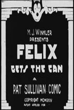 Poster Felix Gets the Can