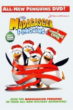 Poster Los pingüinos de Madagascar en Travesura navideña