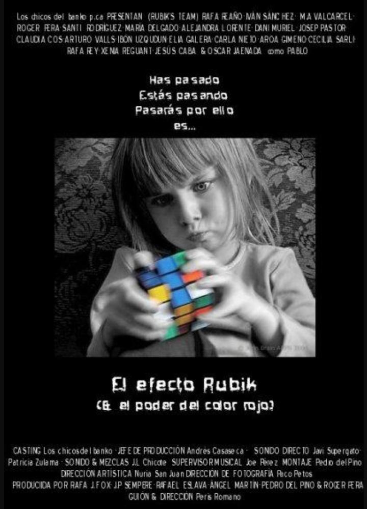 Poster El Efecto Rubik (& el Poder del Color Rojo)