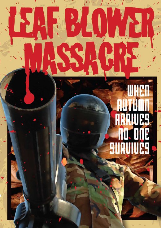 Poster Leaf Blower Massacre